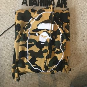 Bape 1st Camo Ape Full Zip Hoodie